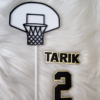 Basketball Hoop Cake Topper- CUSTOM